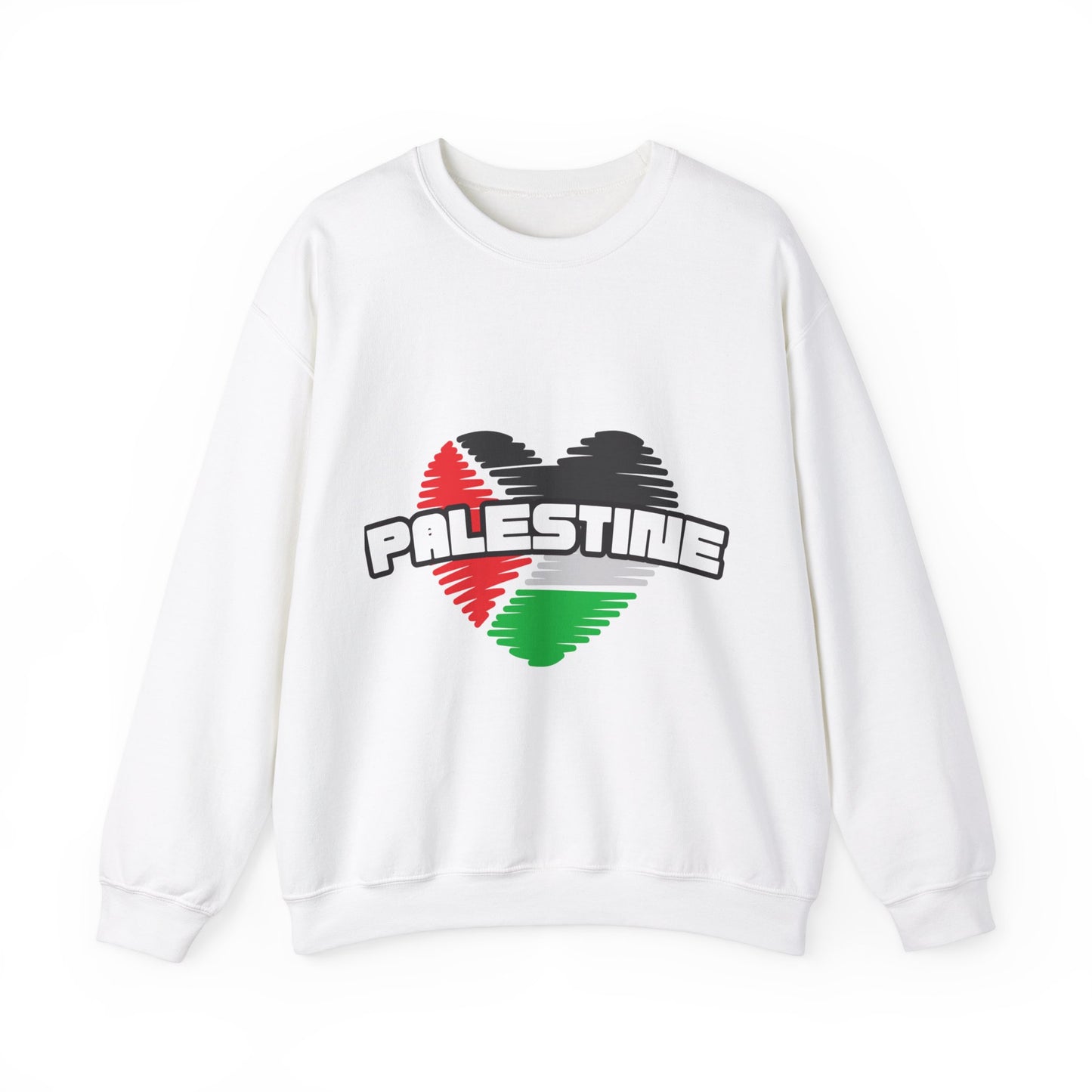 Unisex Heavy Blend™ Crewneck Sweatshirt- palatine heart