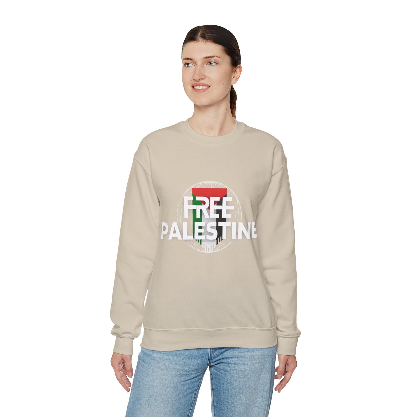 Unisex Heavy Blend™ Crewneck Sweatshirt- Flag