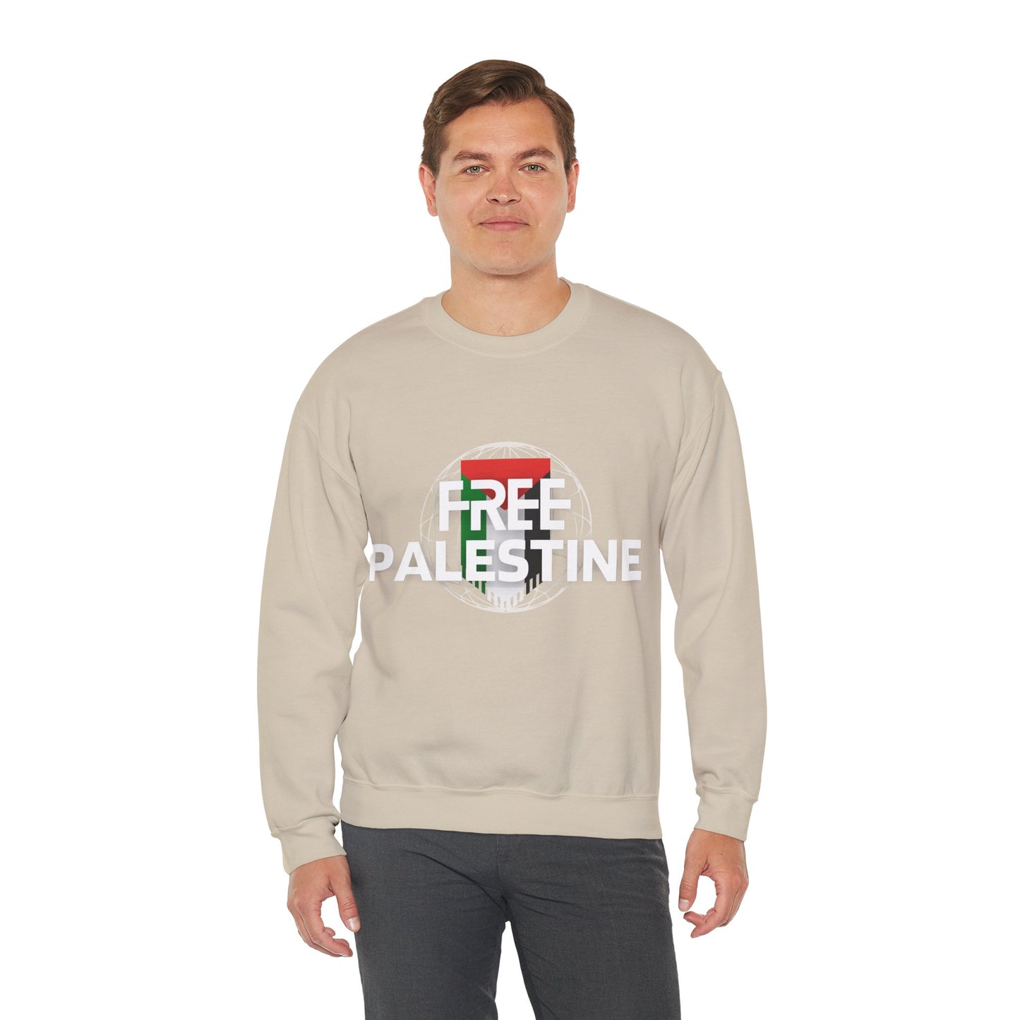 Unisex Heavy Blend™ Crewneck Sweatshirt- Flag