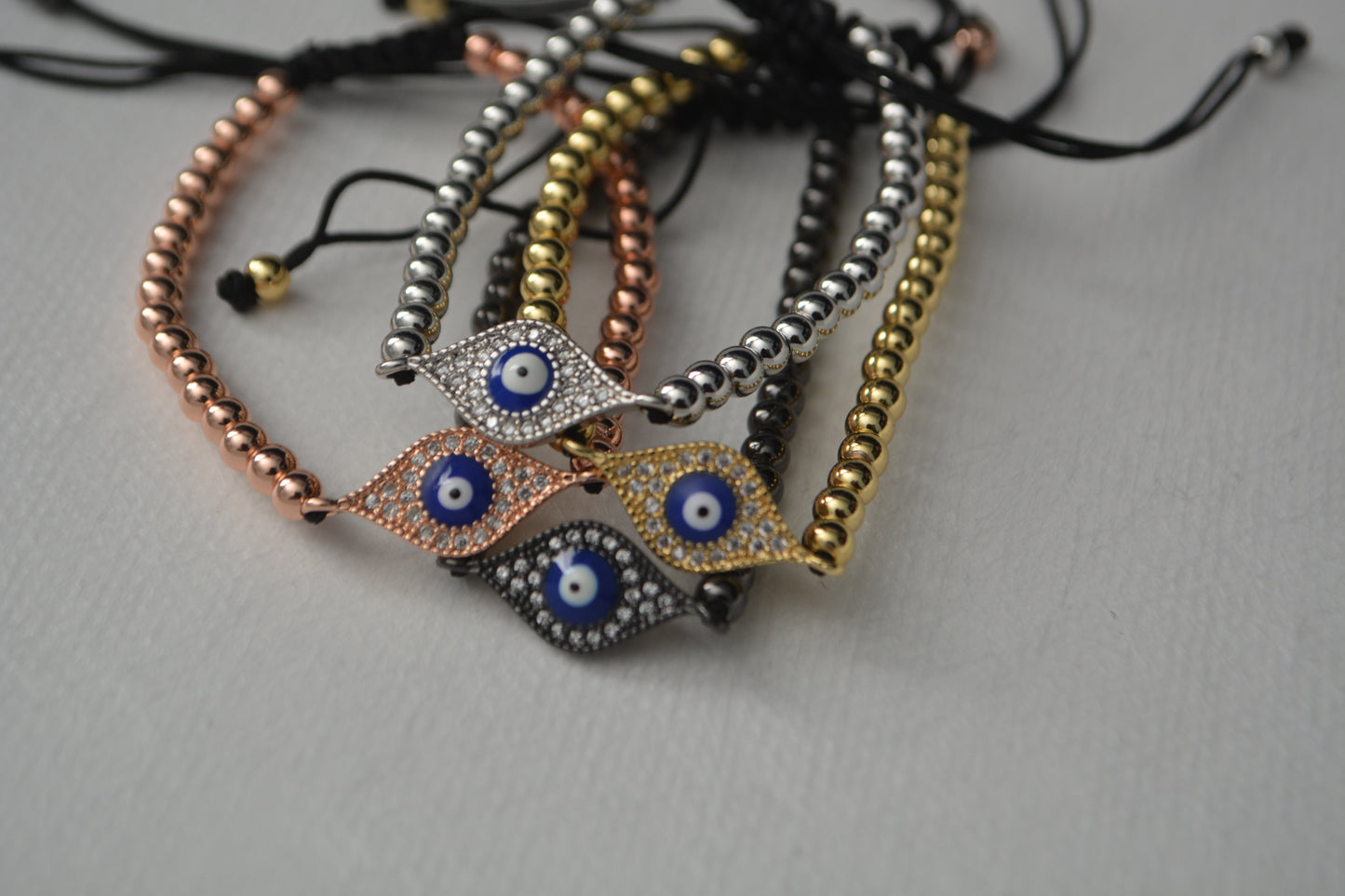 Evil Eye Beaded Bracelet